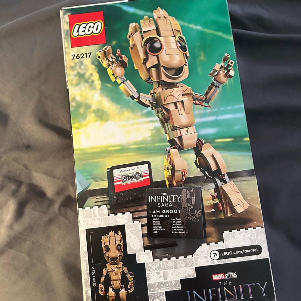 Lego Infinity Saga I Am Groot - Brown and Tan